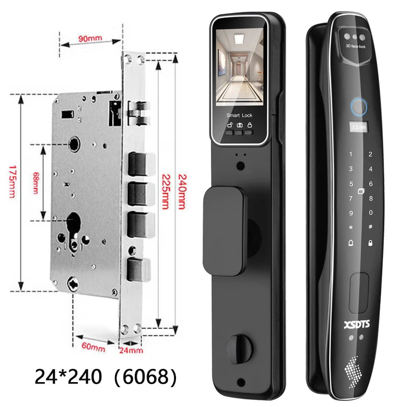 3D Face Smart Door Lock - PsalmLocks