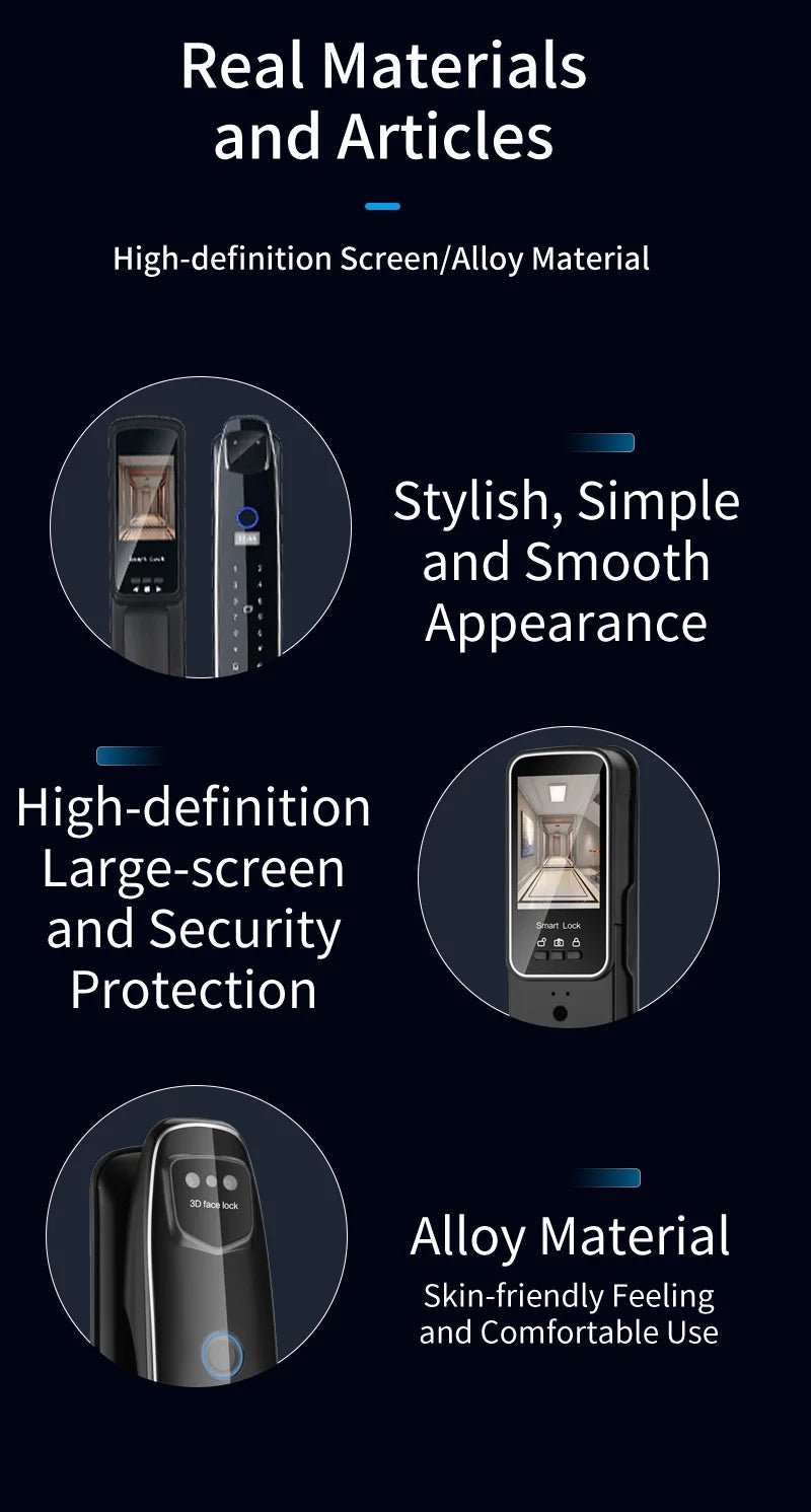 3D Face Smart Door Lock - PsalmLocks