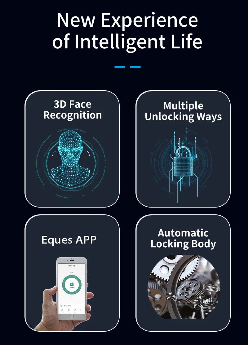 3D Face Smart Door Lock - PsalmLocks