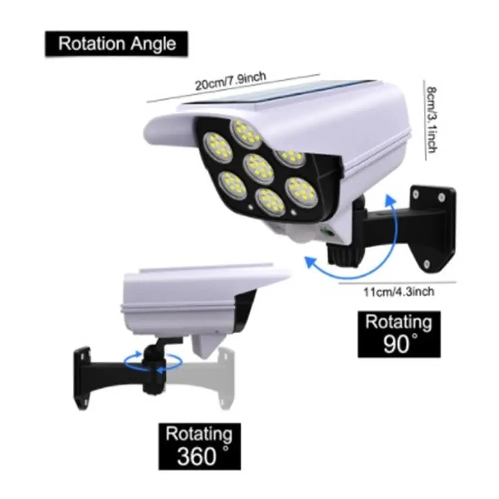 77 Led Flood Light Motion Sensor Security Camera Outdoor Wireless Ip65 Waterproof 3 Mode For Home Garden - PsalmLocks