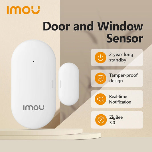 IMOU Zigbee 3.0 Smart Door Window Sensor Open/Closed Detectors App Control Security Alarm Tamper - PsalmLocks