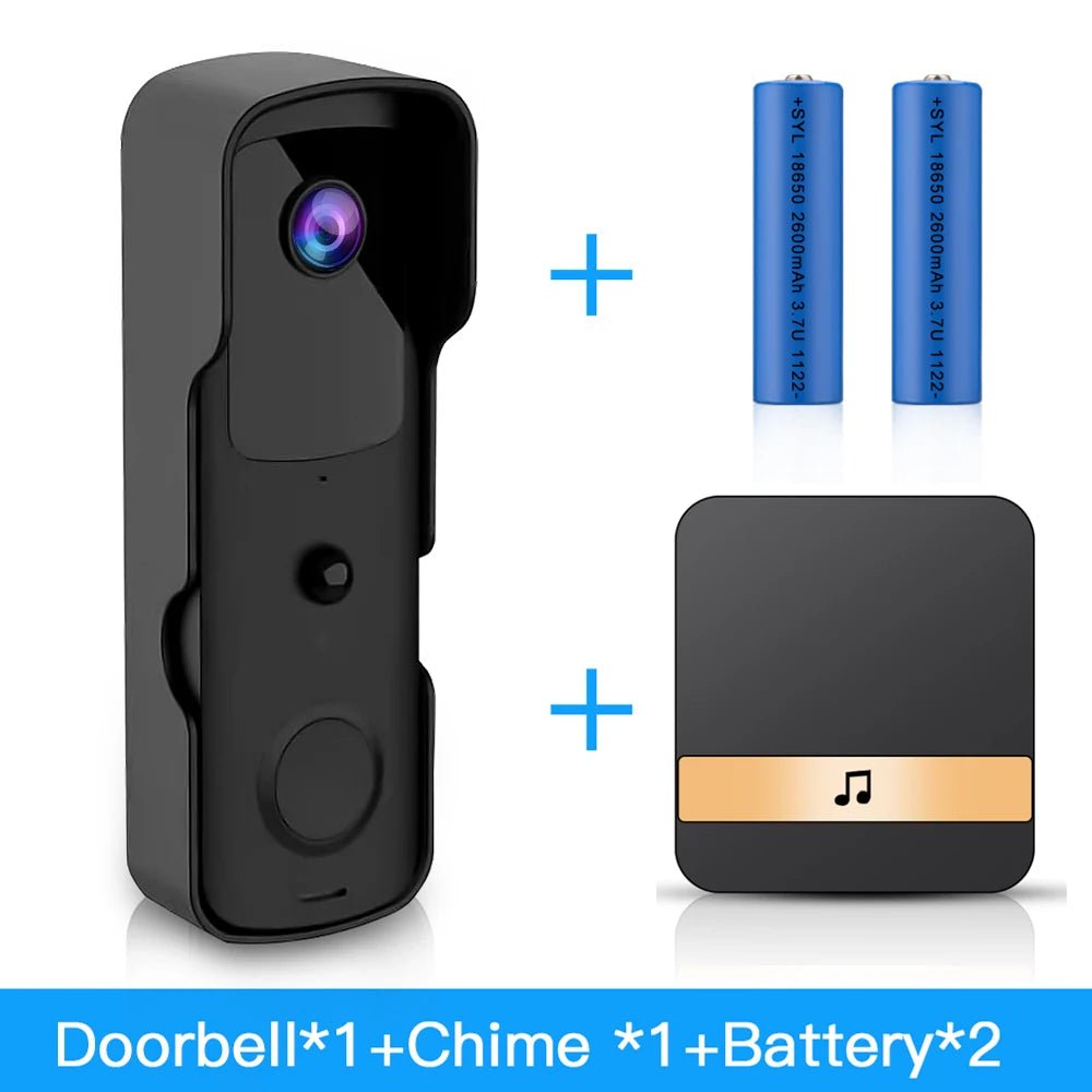 Smart Tuya WIFI Doorbell Camera 1080P HD/ Night Vision Visual Doorbell Camera Home Security - PsalmLocks