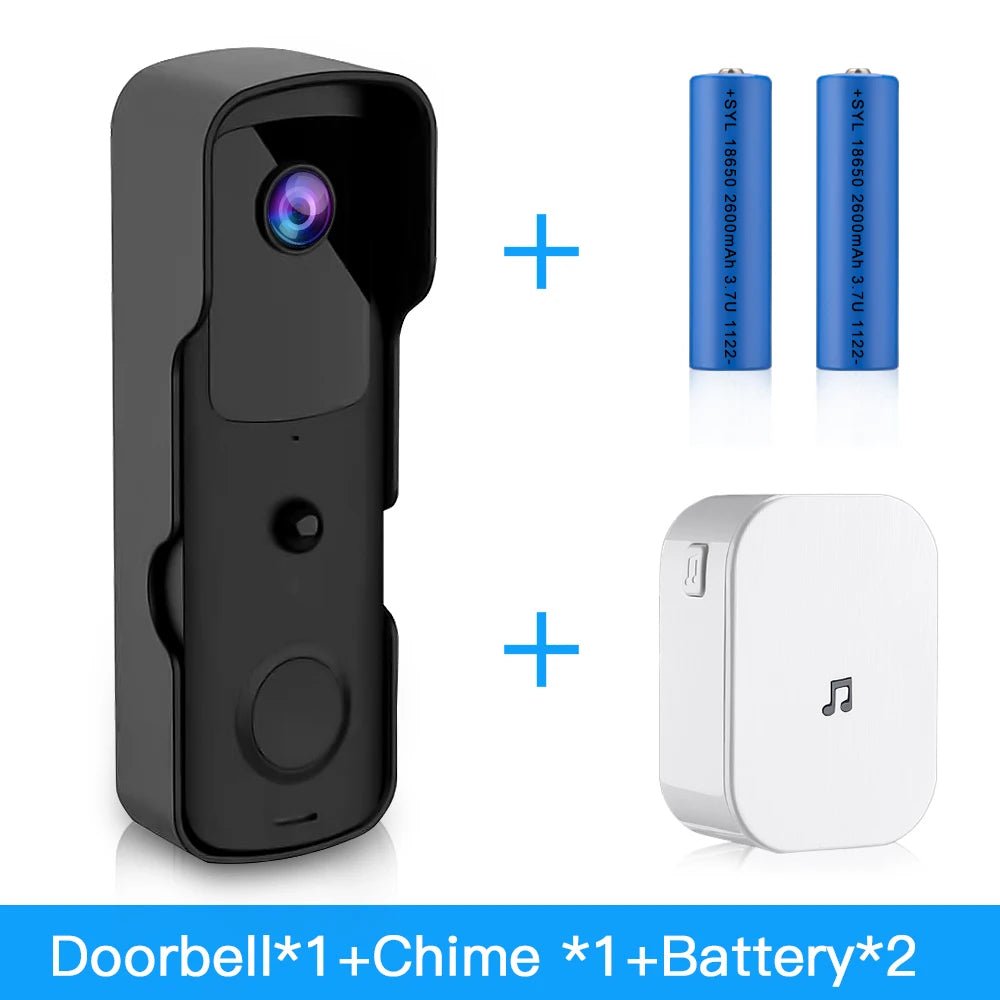 Smart Tuya WIFI Doorbell Camera 1080P HD/ Night Vision Visual Doorbell Camera Home Security - PsalmLocks